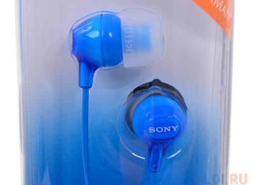Наушники SONY MDR-EX15LPLI вкладыши, цвет синий
