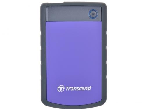 Внешний жесткий диск Transcend StoreJet 25H3P 1Tb Purple (TS1TSJ25H3P)