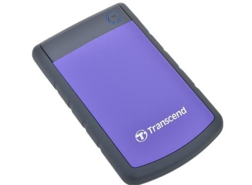 Внешний жесткий диск Transcend StoreJet 25H3P 1Tb Purple (TS1TSJ25H3P)