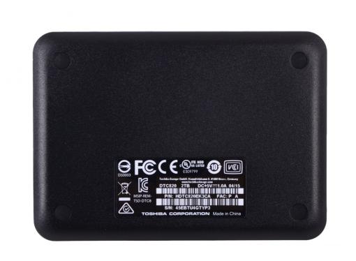 Внешний жесткий диск Toshiba Canvio Connect II 2Tb Black (HDTC820EK3CA)