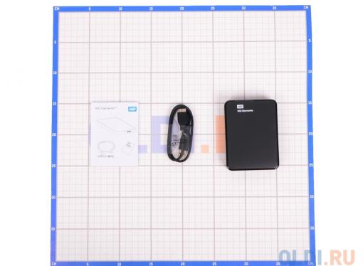 Внешний жесткий диск WD Elements Portable 2Tb Black (WDBU6Y0020BBK-WESN)