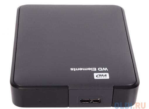 Внешний жесткий диск WD Elements Portable 2Tb Black (WDBU6Y0020BBK-WESN)
