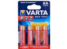 Батарейки VARTA MAX TECH AA (4шт в упаковке)