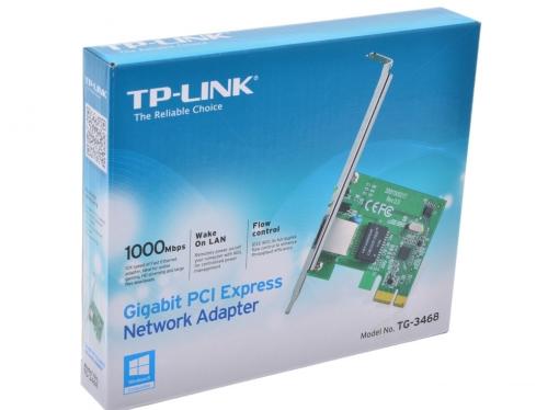 Сетевая карта TP-LINK TG-3468 Гигабитный сетевой PCI Express-адаптер