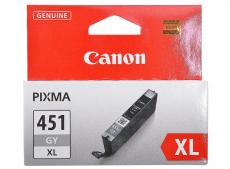 Картридж Canon CLI-451GY XL для MG6340, MG5440. Серый. 780 страниц.