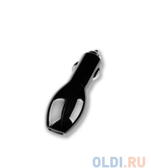 Автомобильное зарядное устройство Deppa USB, 2.1А, черная, (22123)