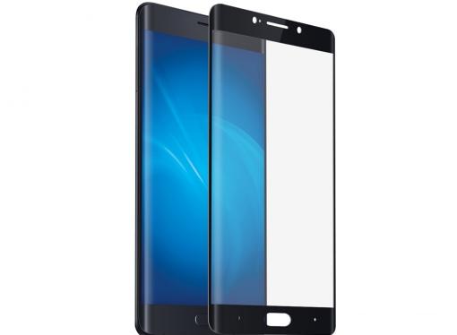 Закаленное стекло 3D с цветной рамкой (fullscreen) для Xiaomi Mi Note 2 DF xiColor-05 (black)