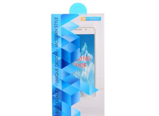 Крышка задняя для Samsung Galaxy A3 2016 Силикон Прозрачный