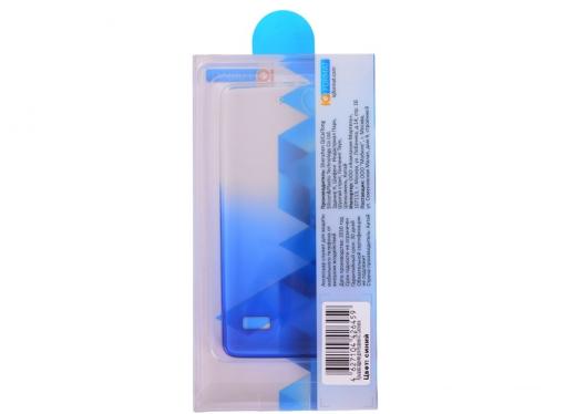 Крышка задняя для Huawei 4C Силикон Синий