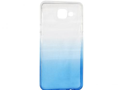 Крышка задняя для Samsung A5 2016/A510 Силикон Синий