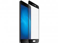 Закаленное стекло с цветной рамкой (fullscreen) для Xiaomi Mi 5c DF xiColor-11 (black)