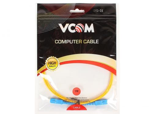 Оптический шнур Vcom, SC-SC,UPC, одномодовый,Simplex,(VSU202-1M)