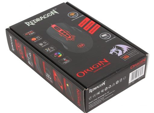 Мышь игровая Redragon Origin оптика,10 кнопок,4000 dpi