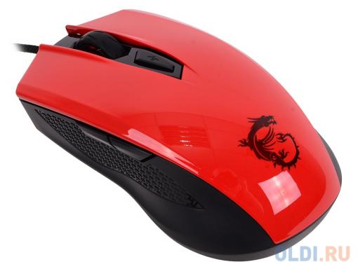 Мышь MSI Clutch GM40 Red GAMING Mouse