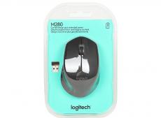 Мышь (910-004287) Logitech Wireless Mouse M280 Black EWR