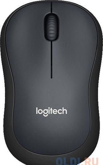 Мышь (910-004878) Logitech Wireless Mouse M220 SILENT Charcoal