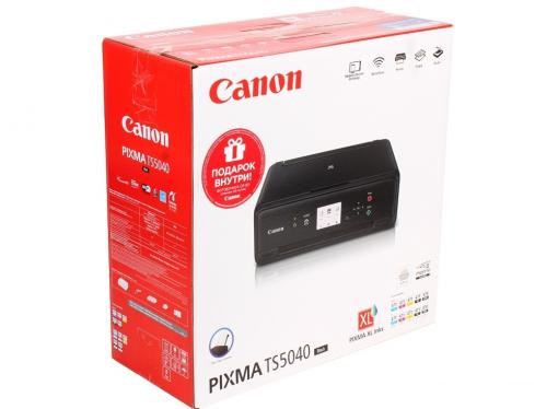 МФУ Canon PIXMA TS5040 Black A4, 12 стр/мин, 100 листов ,  USB, WiFi