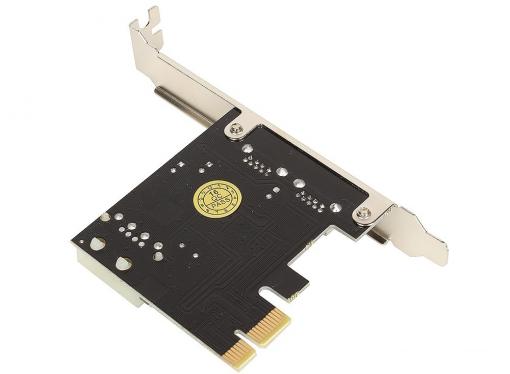 Контроллер Orient NC-3U2PE (PCI-E, 2 Port USB 3.0, доп разъём питания, NEC UPD720200) Ret
