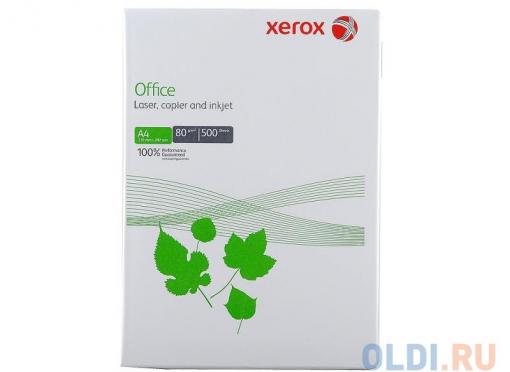Бумага в листах белая офисная Xerox Office A4, 80г/м2, белизна 150% CIE, 500л (421L91820)