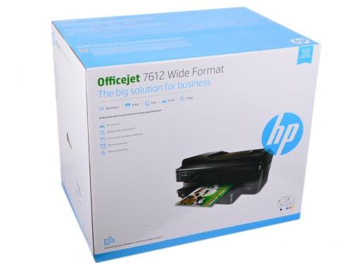 МФУ HP Officejet 7612A (G1X85A) принтер/сканер/копир/факс, А3, ADF, дуплекс, 33 стр/мин, USB, Ethernet, WiFi