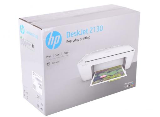 МФУ HP Deskjet 2130 K7N77C А4, 7.5/5.5 стр/мин, 60 листов, USB