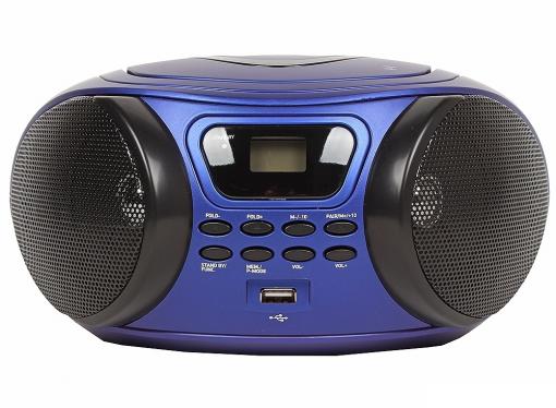 Аудиомагнитола BBK BX170BT темно-синий