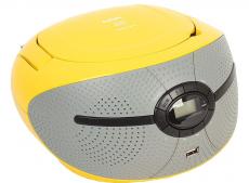 Аудиомагнитола BBK BX195U желтый