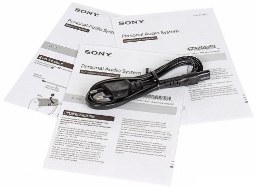 Аудиомагнитола Sony ZS-PS50CP Черный