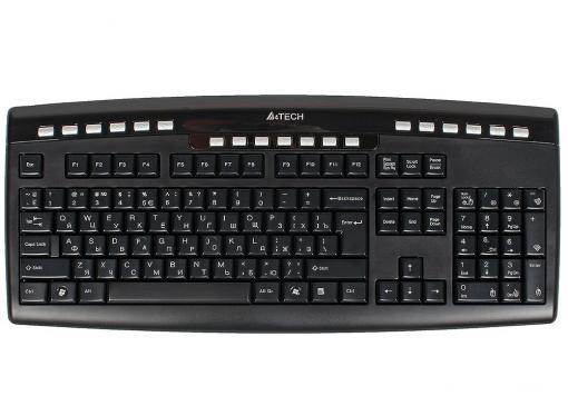 Клавиатура+мышь  A4Tech W 9200F USB (черный), 2.4G наноприемник