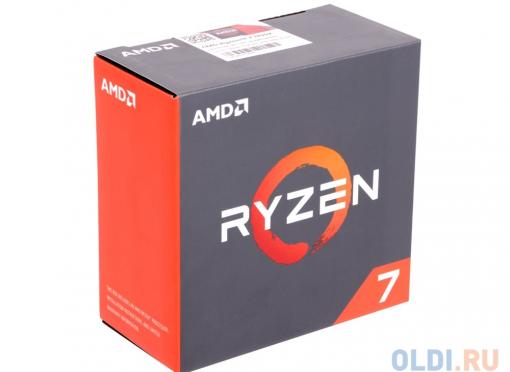 Процессор AMD Ryzen 7 1700X WOF 95W, 8/16, 3.8Gh, 20MB, AM4 (YD170XBCAEWOF)