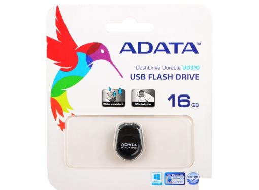USB флешка A-Data UD310 16GB Black (AUD310-16G-RBK) USB 2.0 / 15 Мб/сек / 5 Мб/сек