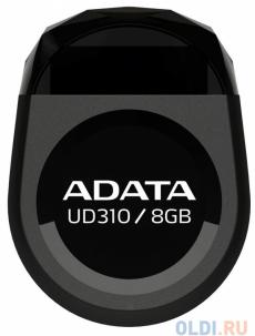Флешка USB 8Gb A-Data UV100 USB2.0 AUD310-8G-RBK черный