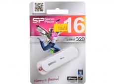 USB флешка Silicon Power LuxMini 320 White 16GB (SP016GBUF2320V1W)