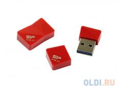 Внешний накопитель 16GB USB Drive (USB 3.0) Silicon Power Jewel J08 Red (SP016GBUF3J08V1R)