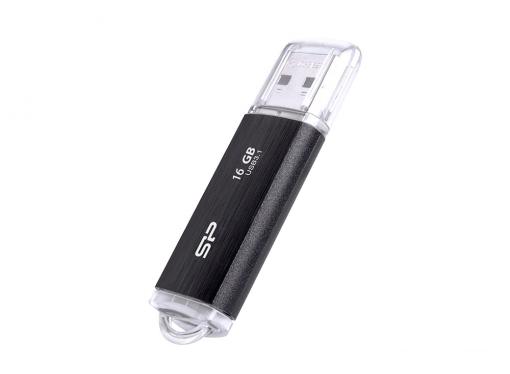 USB флешка Silicon Power Blaze B02 16GB Black (SP016GBUF3B02V1K)