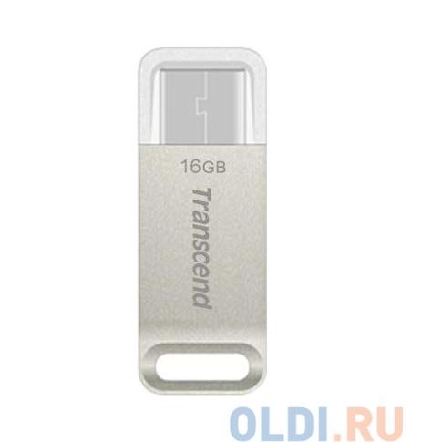 Внешний накопитель 16GB Transcend JetFlash 850 (USB 3.1 & USB Type C) OTG (TS16GJF850S)