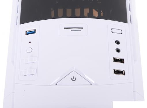 Корпус Aerocool BattleHawk White , ATX, без БП, окно, SD-картридер, контроллер вентиляторов, 1х USB 3.0, 2x USB 2.0