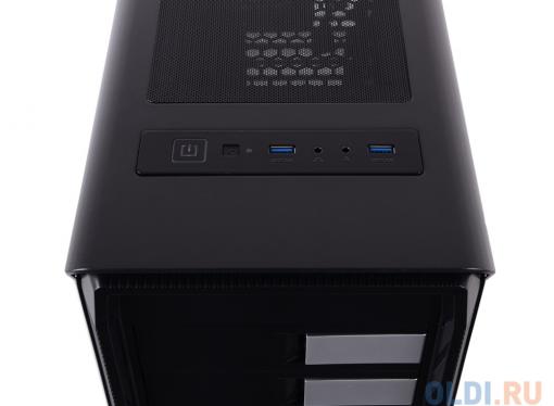 Корпус Aerocool Aero-1000 Black , ATX, без БП, окно, толщина 0,8мм, 2х USB 3.0, корзина для HDD/SSD
