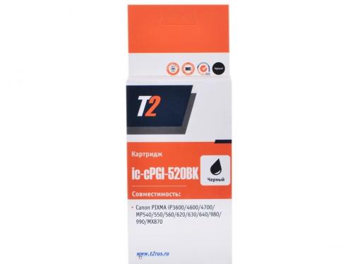 Картридж T2 IC-CPGI-520BK Black (с чипом)