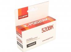 Картридж EasyPrint IC-PGI520BK для Canon PIXMA iP4700/MP540/620/980/MX860. Чёрный. 324 страниц. с чипом