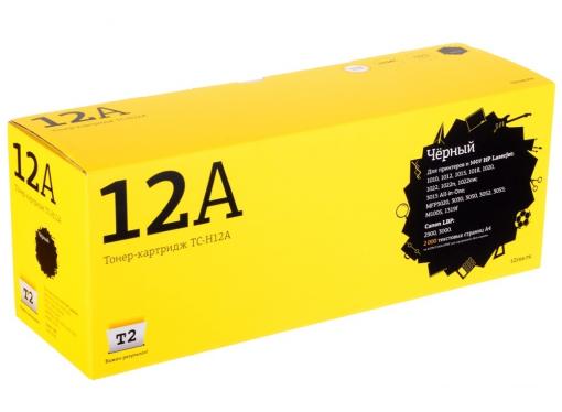 Картридж T2 TC-H12A (аналог Q2612A)  для HP LaserJet 1010/1020/1022/M1005/Canon LBP2900 Cartridge 703 (2000 стр.)