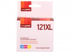 Картридж EasyPrint IH-644 №121XL (аналог CC644HE) для HP Deskjet D1663/D2563/D5563/F2423/F4275/C4683/110e, цветной