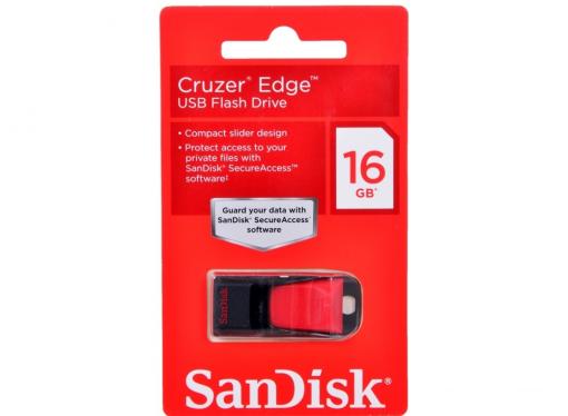 USB флешка SanDisk Cruzer Edge 16GB (SDCZ51-016G-B35)