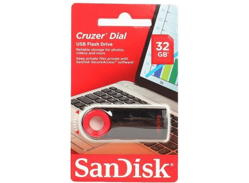USB флешка SanDisk Cruzer Dial 32GB (SDCZ57-032G-B35)