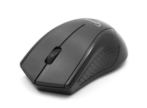 Комплект клавиатура + мышь беспров. Gembird KBS-8001,черный, 2.4ГГц/10м, 1000DPI,  мини-приемник- USB