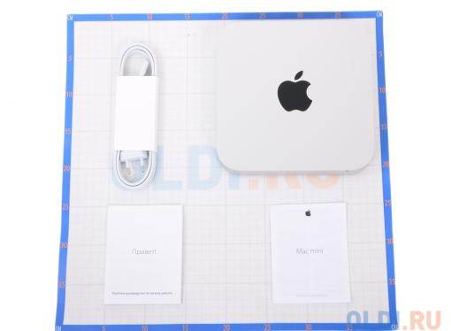 Десктоп Apple Mac mini (MGEQ2RU/A) i5-4308U (2.8)/8GB/1TB Fusion Drive/Intel Iris Graphics 5100/DVD нет/Bluetooth/macOS Silver