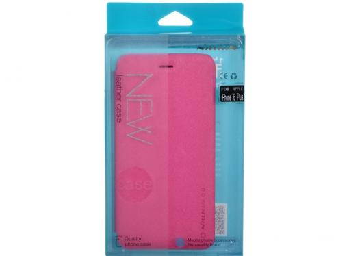 Чехол Nillkin Sparkle leather case для Apple iPhone 6 Plus (Цвет-красный), T-N-AiPhone6P-009