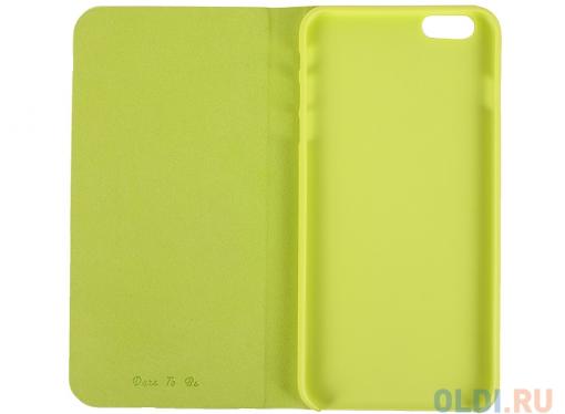 Чехол-книжка Ozaki OC581WS O!coat 0.4+Folio для iPhone 6 Plus. Цвет: салатовый.