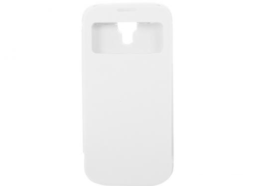Чехол с аккумулятором Gmini mPower Case MPCS45F White, для Galaxy S4, 4500mAh, Flip cover