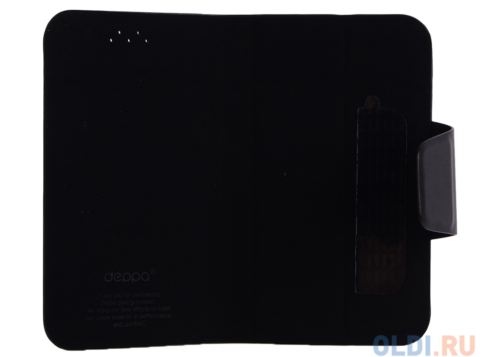 Чехол-книжка универсальный 3.5''-4.3'' Deppa 87000 Wallet Fold S Black флип, полиуретан